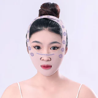 V Face Lifting Mask Bandage – สายรัดกระชับสัดส่วนสําหรับ Double Chin Reduction & Firming