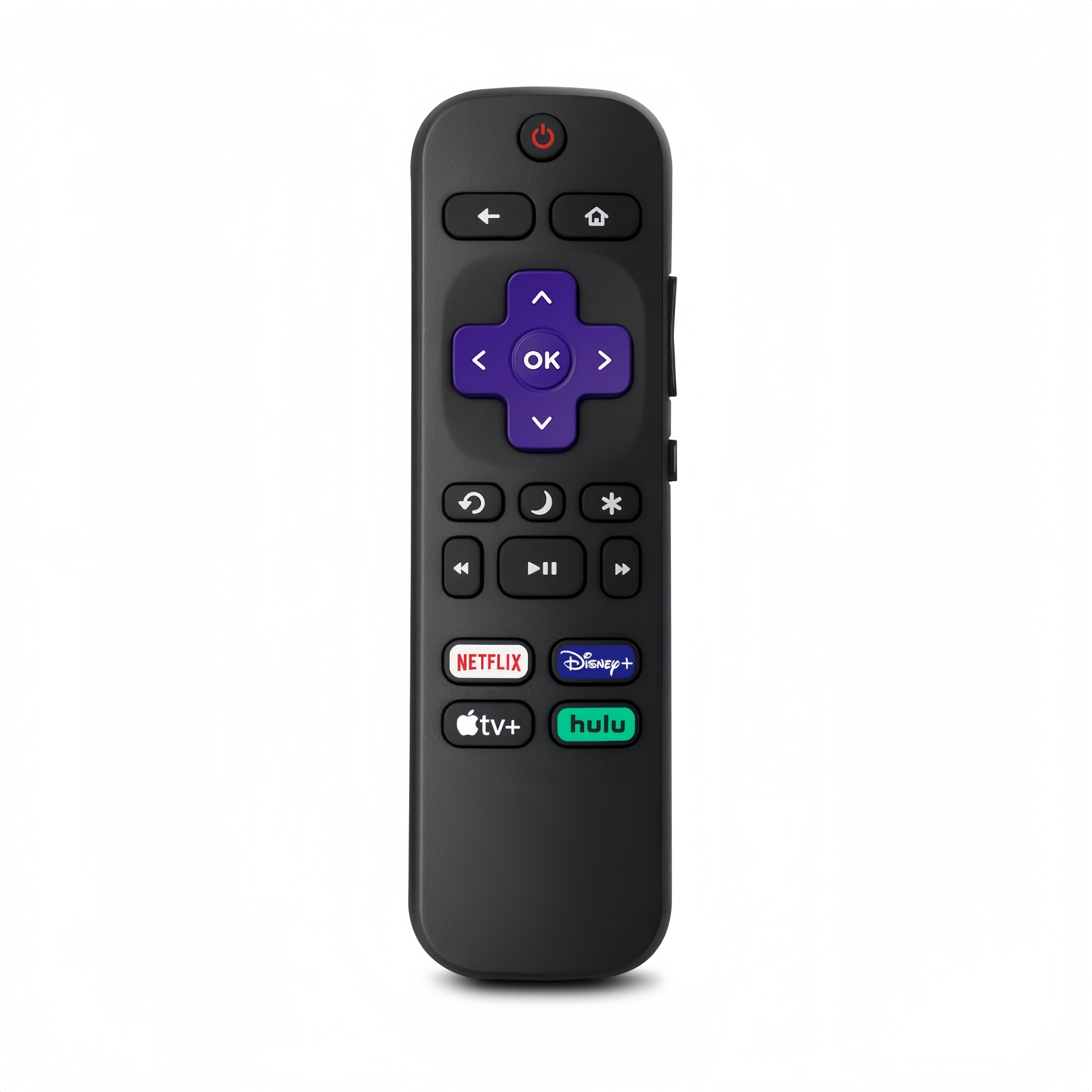 รีโมท Roku-TV ทดแทน, ใช้ได้กับทีวี Hisense/Onn/Sharp ซีรีส์ Roku Smart TV