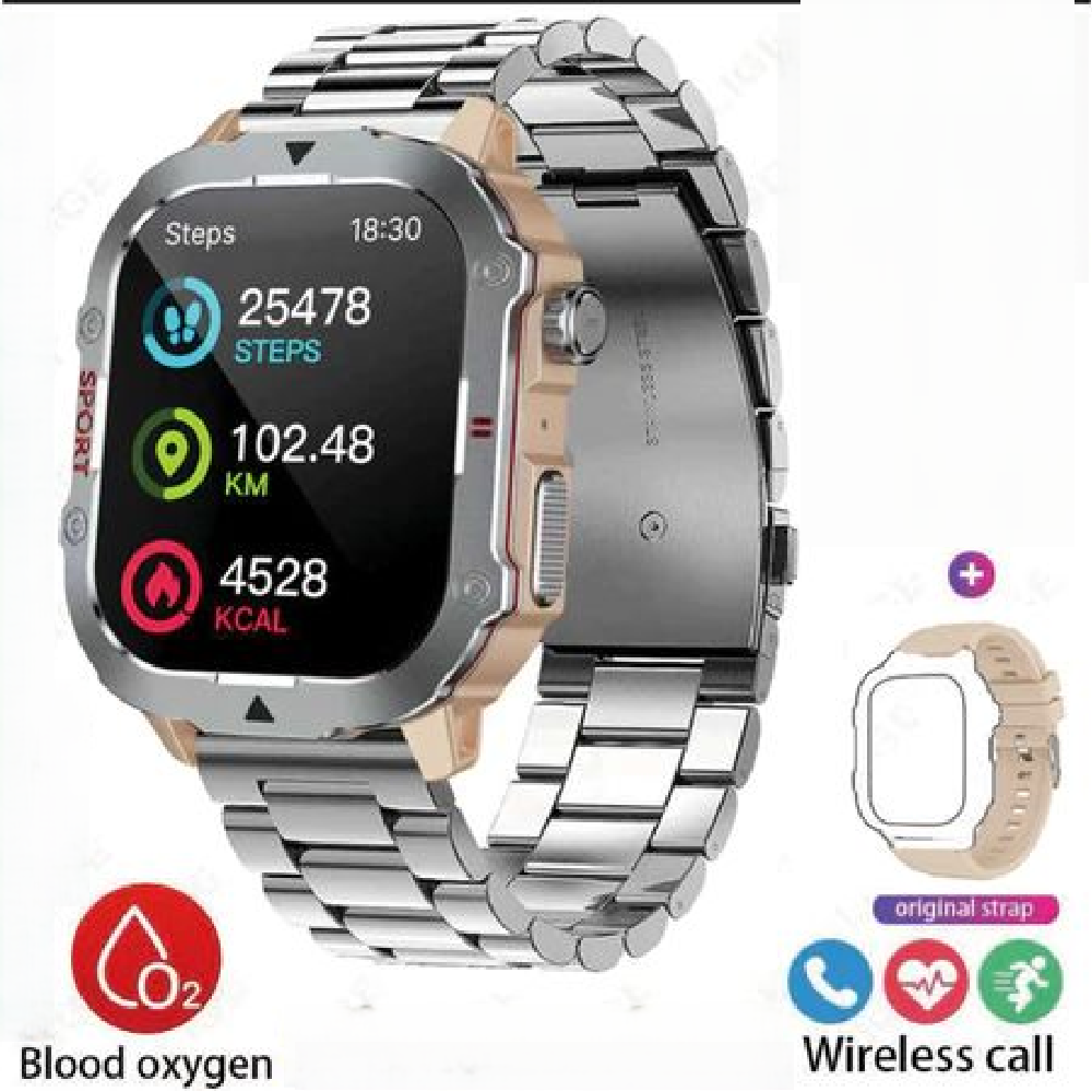 TechLife Smart Watch 2026 New Release F9 Nfc Bluetooth Call Sports Watch