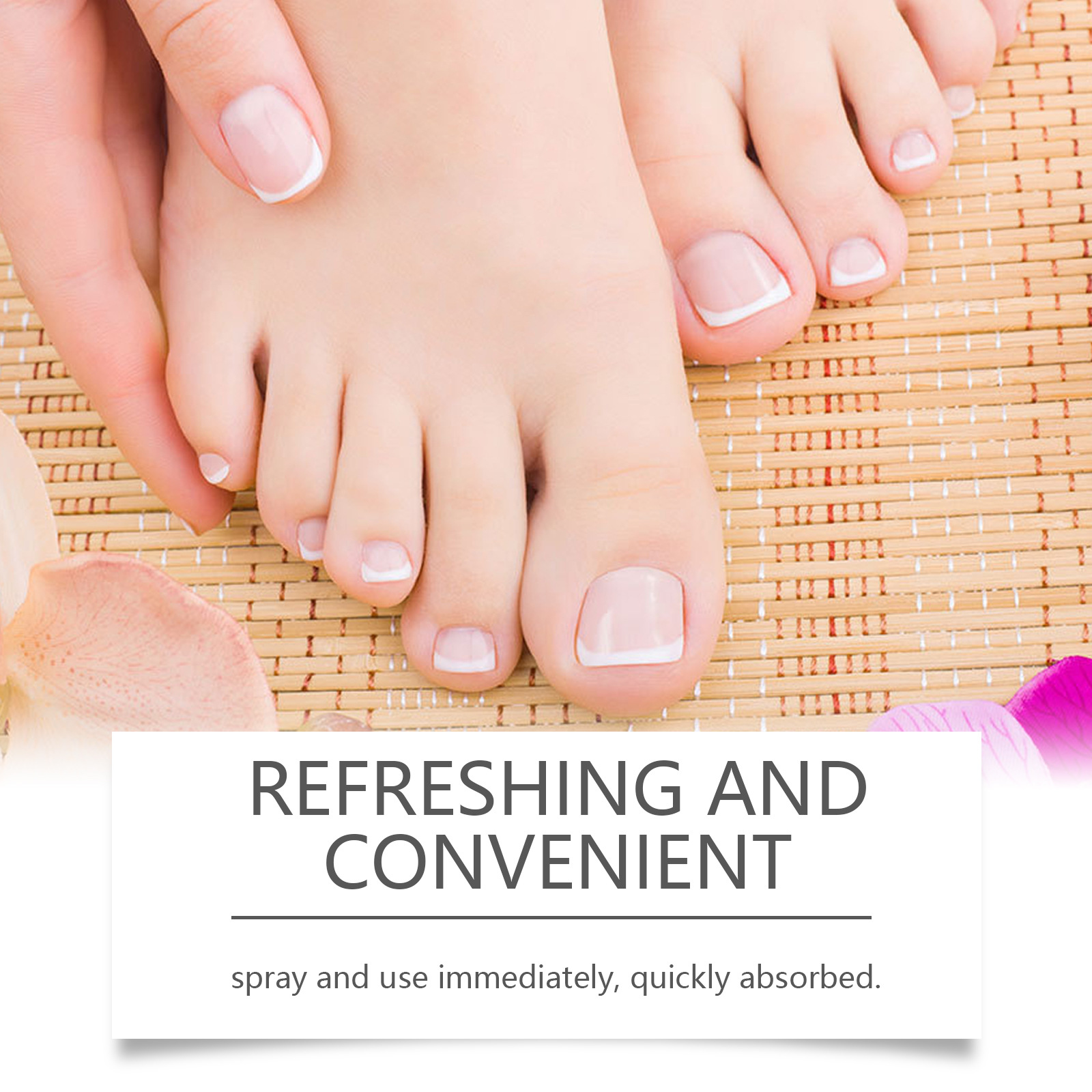 สเปรย์ดูแลเล็บสมุนไพร, รักษาเชื้อราที่เล็บ, บํารุงเล็บอย่างอ่อนโยน, การดูแลปกป้องเล็บ, ทําความสะอาดและบํารุงเล็บประจําวันแบบสดชื่น - รูปที่ 2