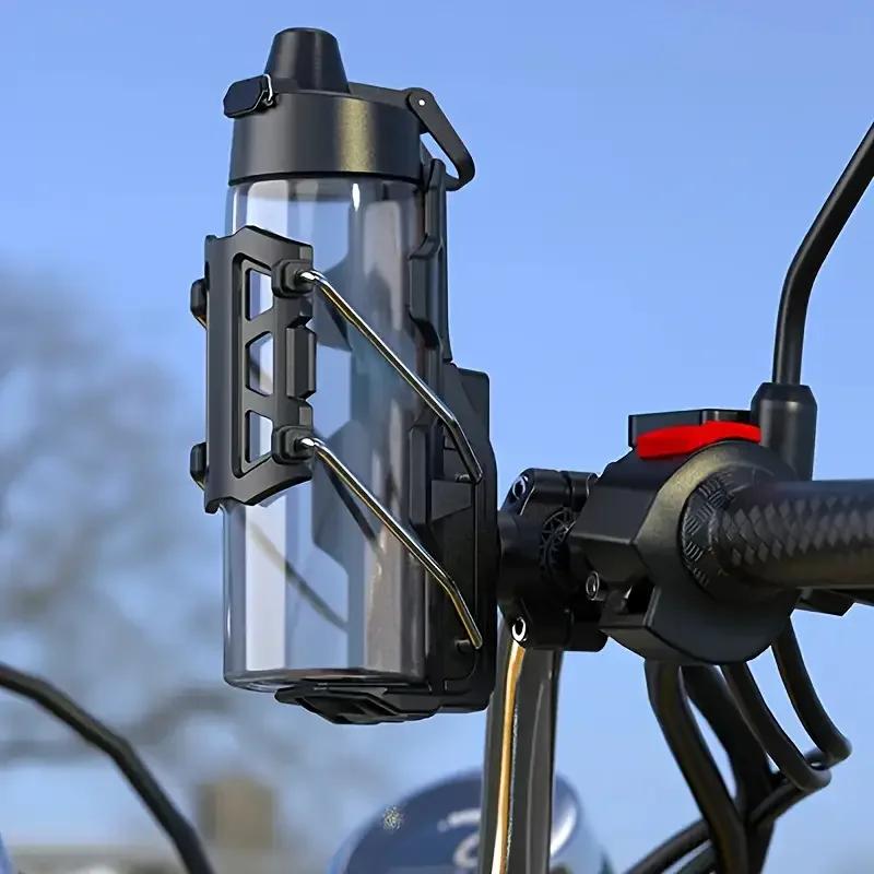 ที่วางแก้วรถจักรยานยนต์แบบปรับได้-ที่ยึดเครื่องดื่มป้องกันการโจรกรรมแบบสากลสําหรับมือจับ/กระจก - รูปที่ 4