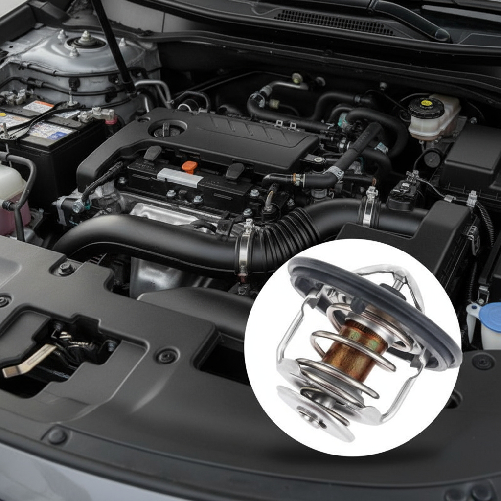 เทอร์โมสตัทน้ําหล่อเย็นเครื่องยนต์สําหรับ Honda Civic EXC Si HR-V Hy ILX ปี 2006-2015 1.8L รหัส 1930