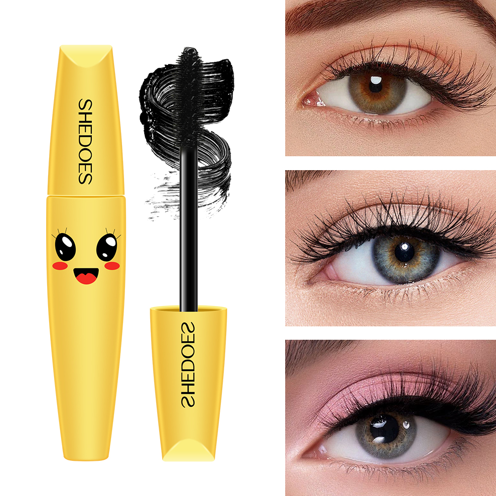 SHEDOES มาสคาร่า กันน้ําและติดทนนาน เครื่องสําอางเพื่อความงามสําหรับทุกสภาพผิว