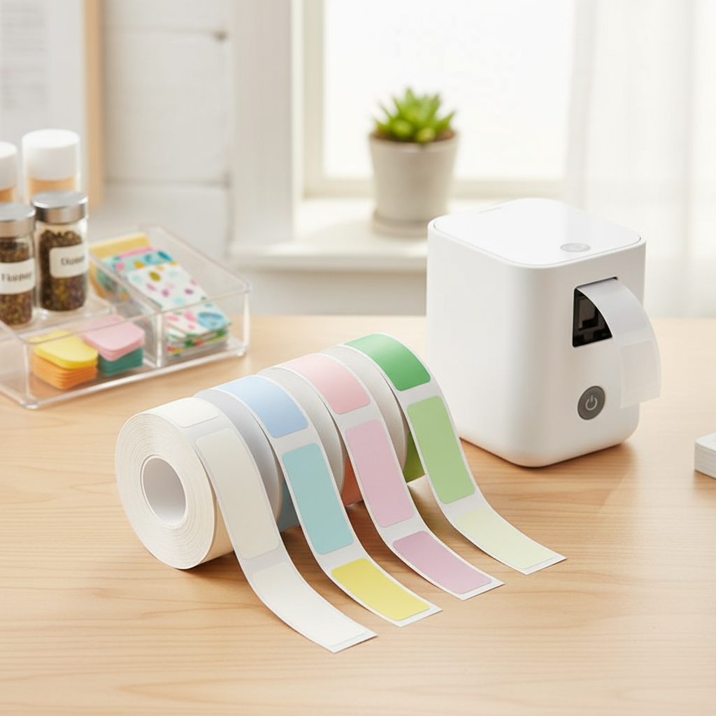 กระดาษสติกเกอร์สีกันน้ํา NIIMBOT D110 D11 D101