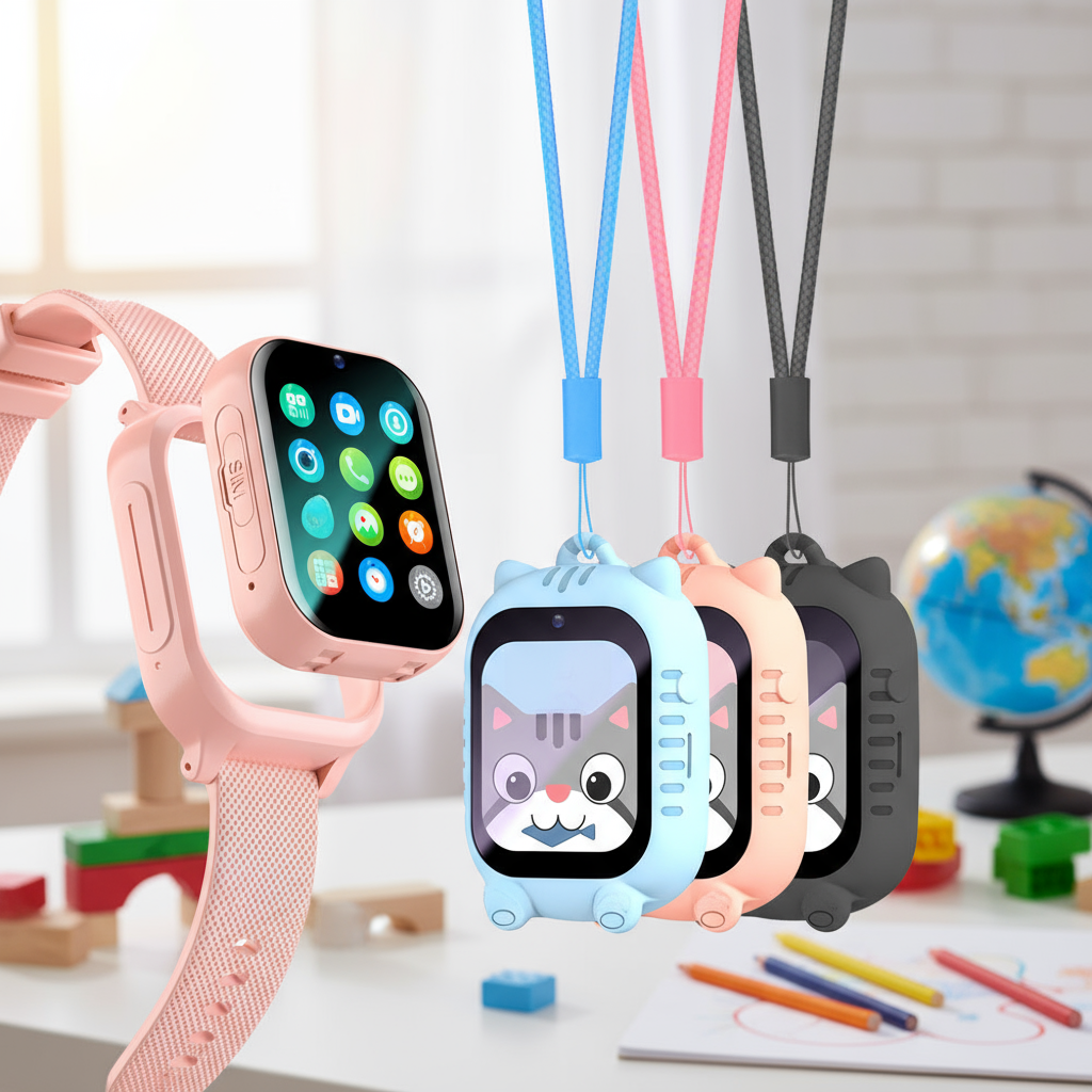 นาฬิกาอัจฉริยะสําหรับเด็ก 4G พร้อม GPS Tracker รองรับวิดีโอคอล K26H