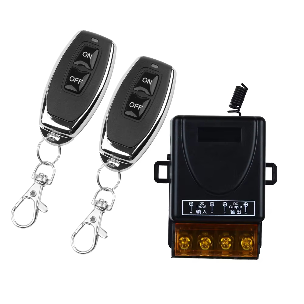 RF 433Mhz สวิทช์ไร้สาย AC 110V 220V 30A High Current รีเลย์เครื่องใช้ไฟฟ้ามอเตอร์ LED Receiver สําหรับประตู