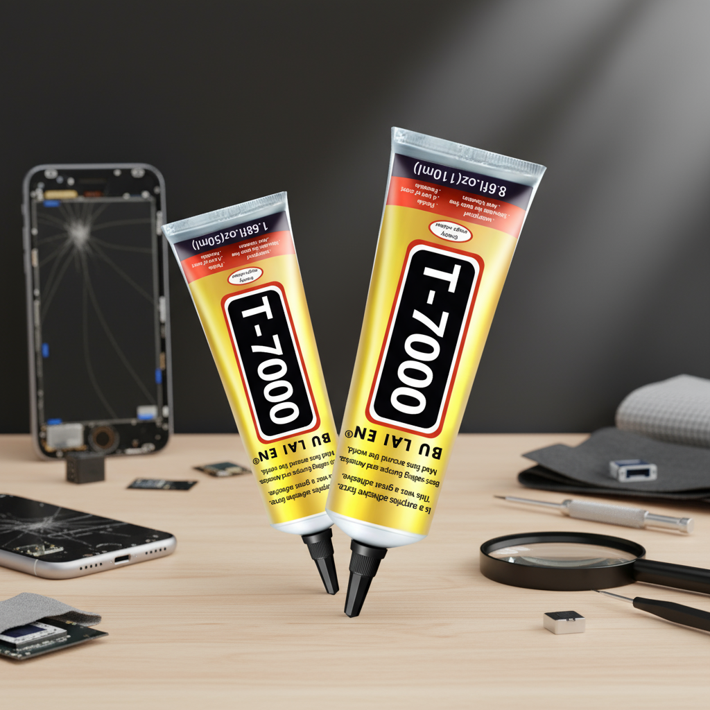 กาว T-7000 มีความยืดหยุ่นสูง ทนความร้อน เหมาะสําหรับซ่อมโทรศัพท์/แท็บเล็ต/นาฬิกา