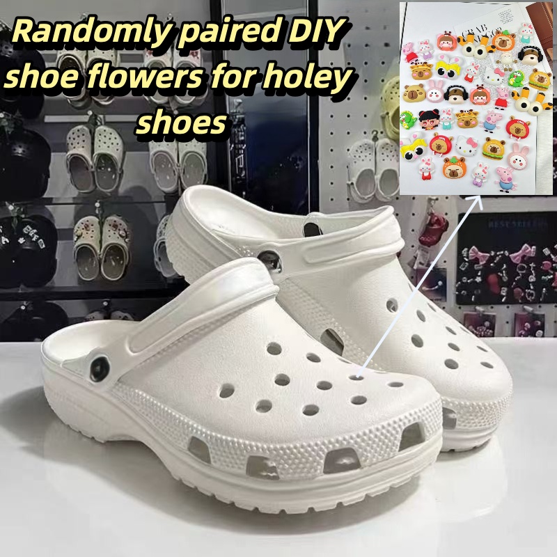 รองเท้าแตะ Clog Classic Unisex – รองเท้าชายหาด Toe-Cap ระบายอากาศได้พร้อมพื้นรองเท้านุ่มกันลื่น - รูปที่ 5