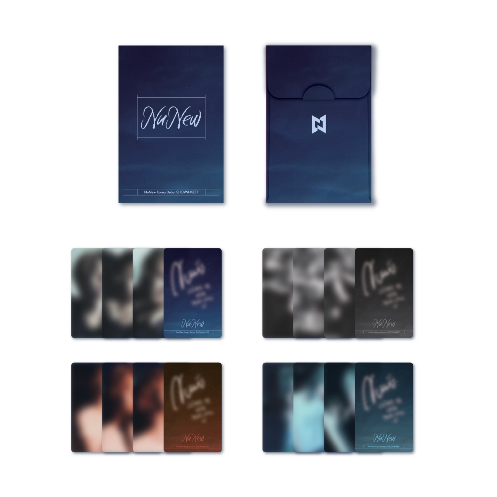 [PRE-ORDER] 2025 NuNew Korea Debut SHOW&MEET OFFICIAL MD - 01 PHOTO CARD SET
