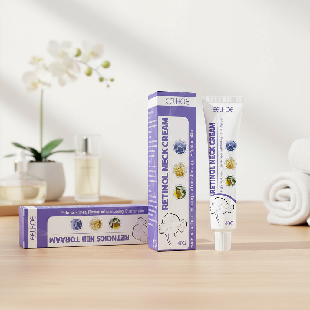 ครีมทาคอ BOGO ผสมเรตินอล บํารุงและให้ความชุ่มชื้น ช่วยให้ผิวคอเรียบเนียนและกระชับ อ่อนเยาว์ ขนาด 40m