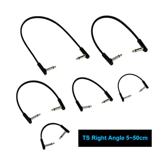 สายแพตช์แบน Rockboard (สีดํา) - สายเชื่อมต่อเอฟเฟค踏板