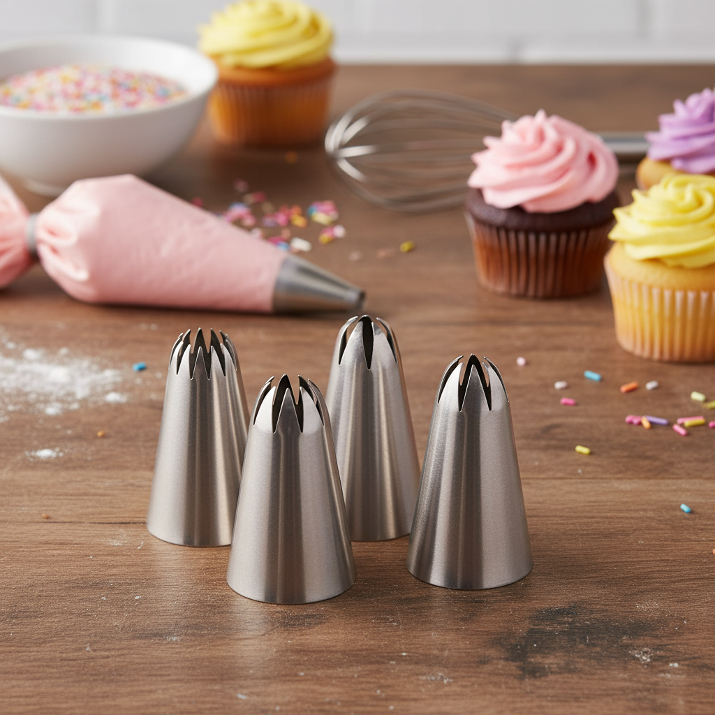 เคล็ดลับตกแต่งขนมอบ 1M 2F 2D 6B 2A สําหรับแต่งหน้าเค้กไอซิ่งและบัตเตอร์ครีม