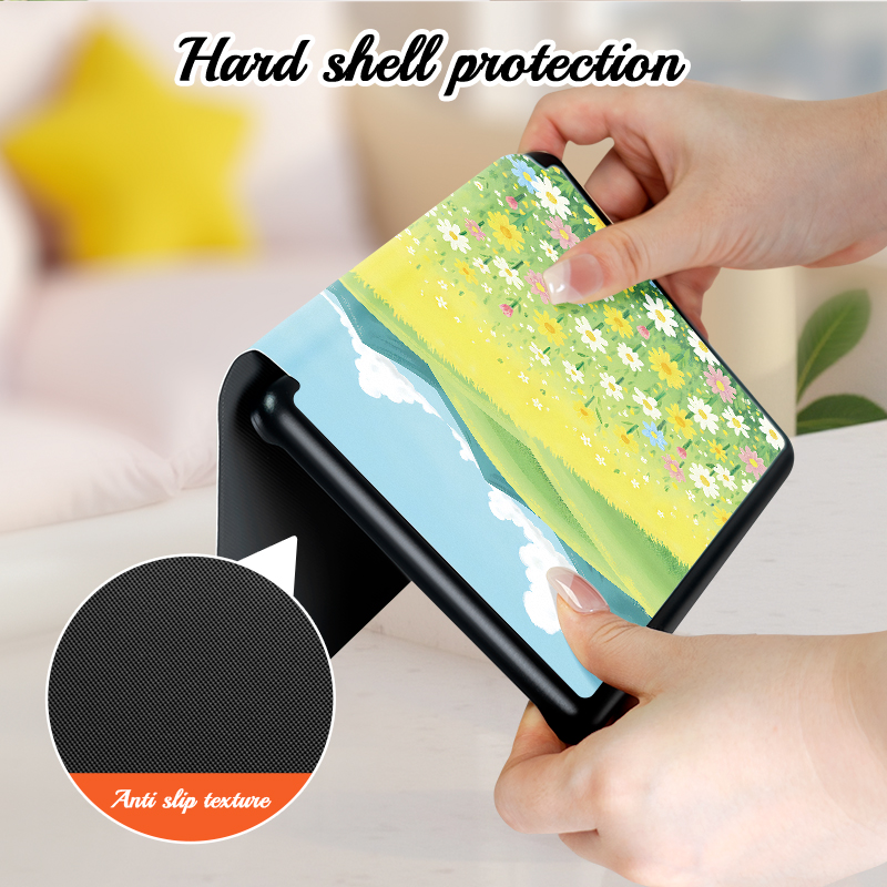เคสแข็งพิมพ์ลายสีสําหรับ Kindle รุ่นที่ 10, Kindle Paperwhite รุ่นที่ 11/12, ดีไซน์ที่บางเฉียบ, ของขวัญสําหรับทุกโอกาส - รูปที่ 5