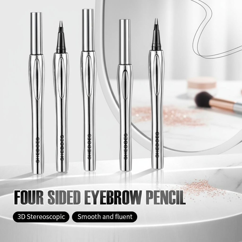 ดินสอเขียนคิ้ว SHEDOES พร้อม 2 ฟังก์ชัน – กันน้ํา ปลายเรียว ไม่เลอะเปื้อน