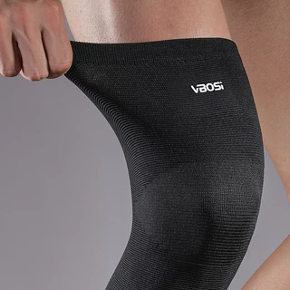 VBOSi แผ่นรองเข่าอุ่นสําหรับทั้งชายและหญิงยืดหยุ่นสูง 1 ชิ้นสําหรับบาสเกตบอลและแบดมินตันอุปกรณ์ป้องกันกีฬา