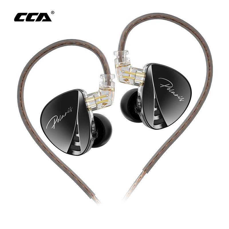 หูฟัง CCA Polaris หูฟังเบสคุณภาพสูง ปรับโหมดได้ 4 ระดับ หูฟังสเตอริโอสําหรับกีฬา ลดเสียงรบกวน