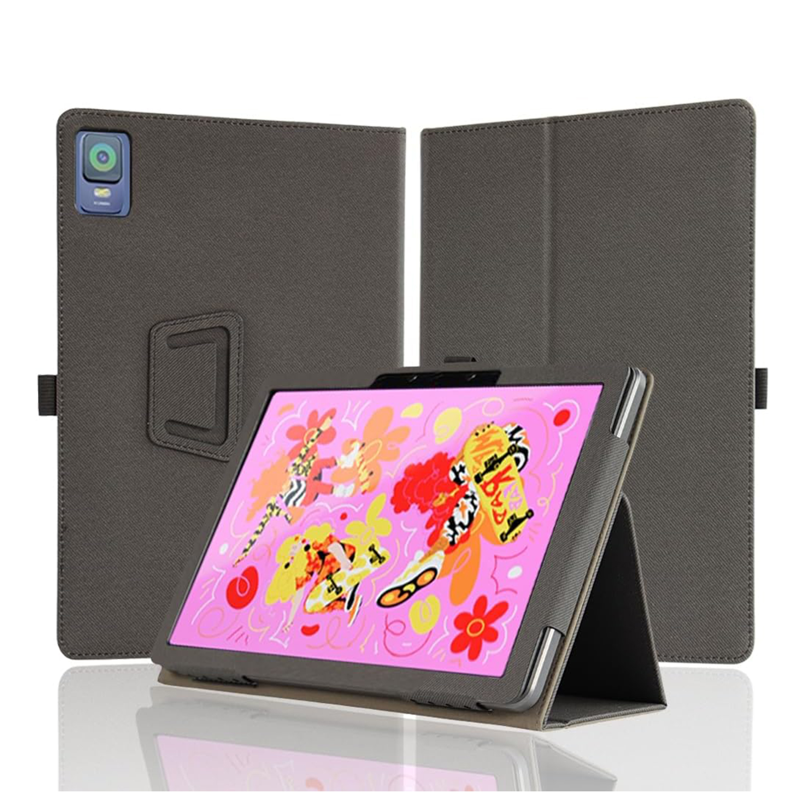 เคสแท็บเล็ตสําหรับ Xppen Magic Drawing Note Pad ซองป้องกันฟังก์ชั่นขาตั้งกันกระแทก (วัสดุหนัง PU)