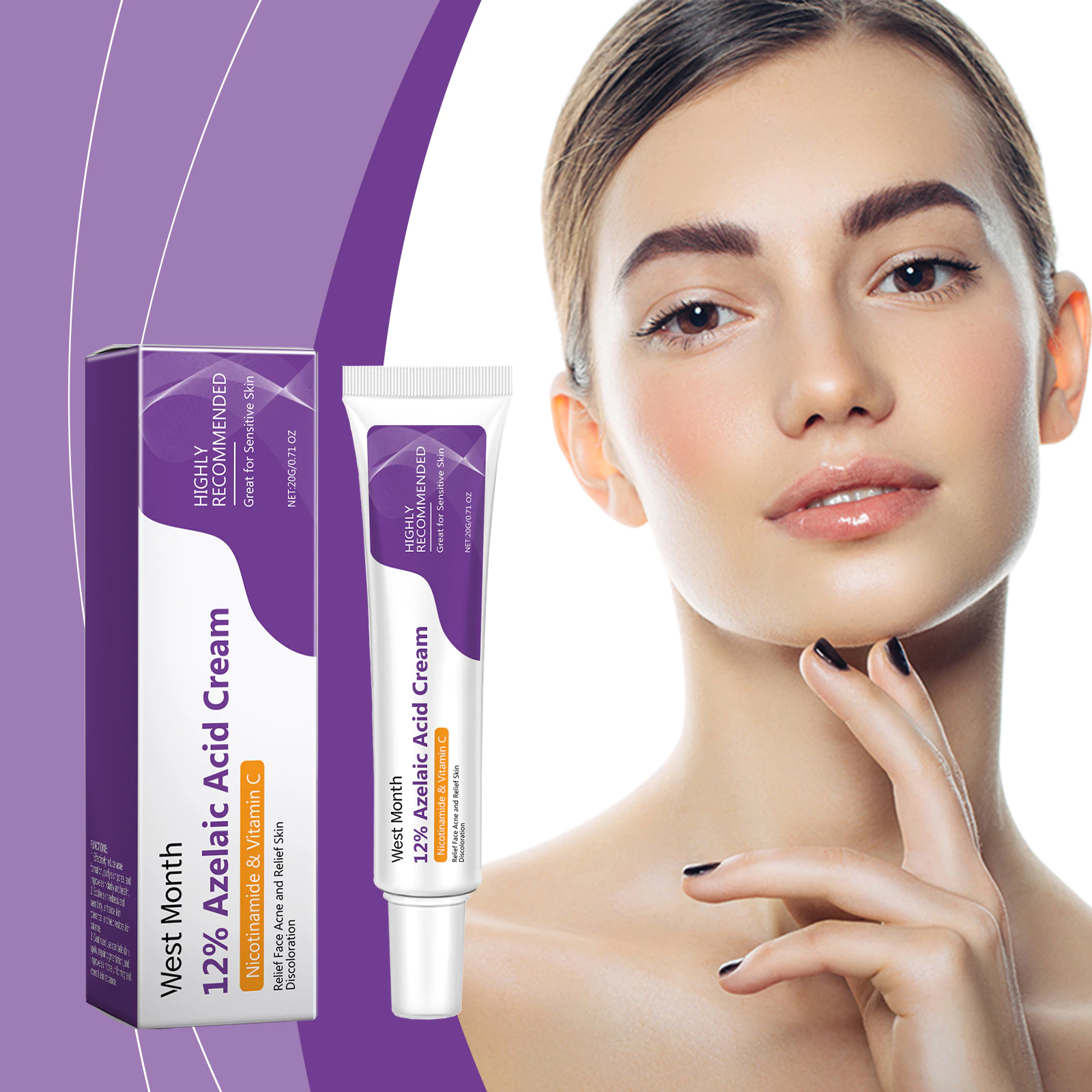 Azelaic Acid Serum: สูตรไฮยาลูโรนิก แอนด์ ไนอาซินาไมด์ ไบรท์เทนนิ่ง  สกินแคร์ ของขวัญสําหรับผู้หญิง thumbnail 6