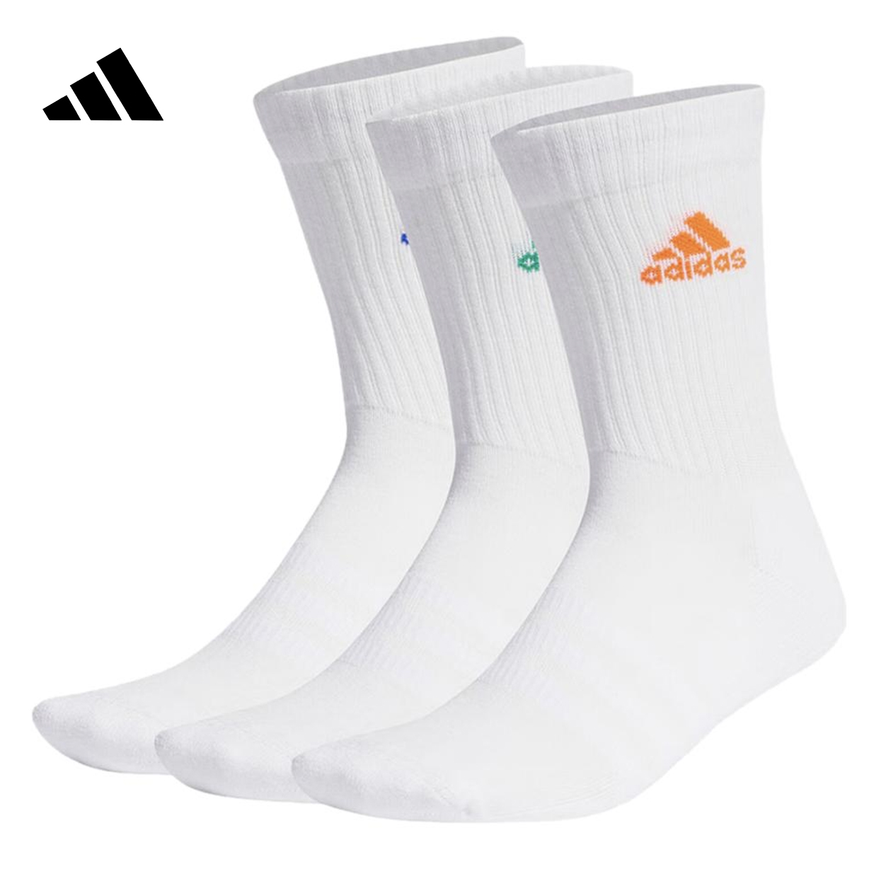 ถุงเท้า Adidas รุ่น IC1314 ถุงเท้าคอมเพรสชั่นถักยืด นุ่มพิเศษ มีซัพพอร์ตอุ้งเท้า ไร้ตะเข็บเชื่อมนิ้ว