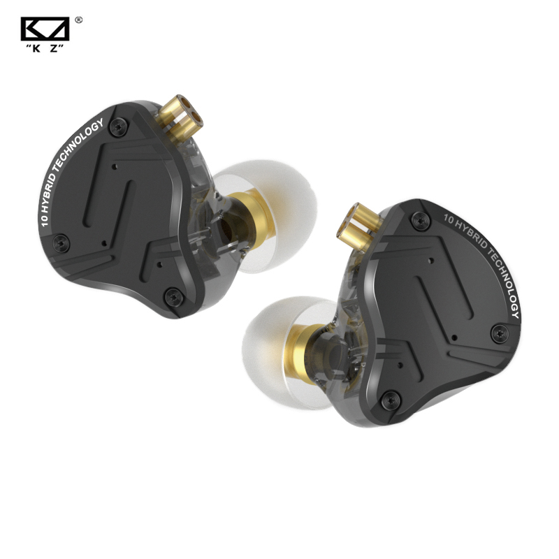 หูฟังอินเอียร์แบบมีสาย KZ ZS10 Pro X หูฟังเพลงเบสหูฟังกีฬา