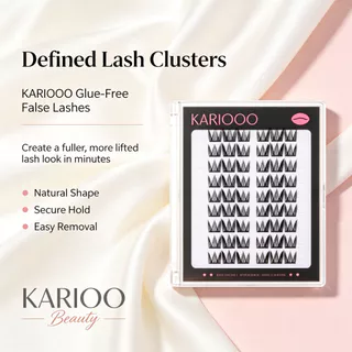 KA60-KA68 Self-Sticking Cat Eye Lashes – 3.0 ลุคบานธรรมชาติ ทาง่ายนํากลับมาใช้ใหม่ทุกวัน