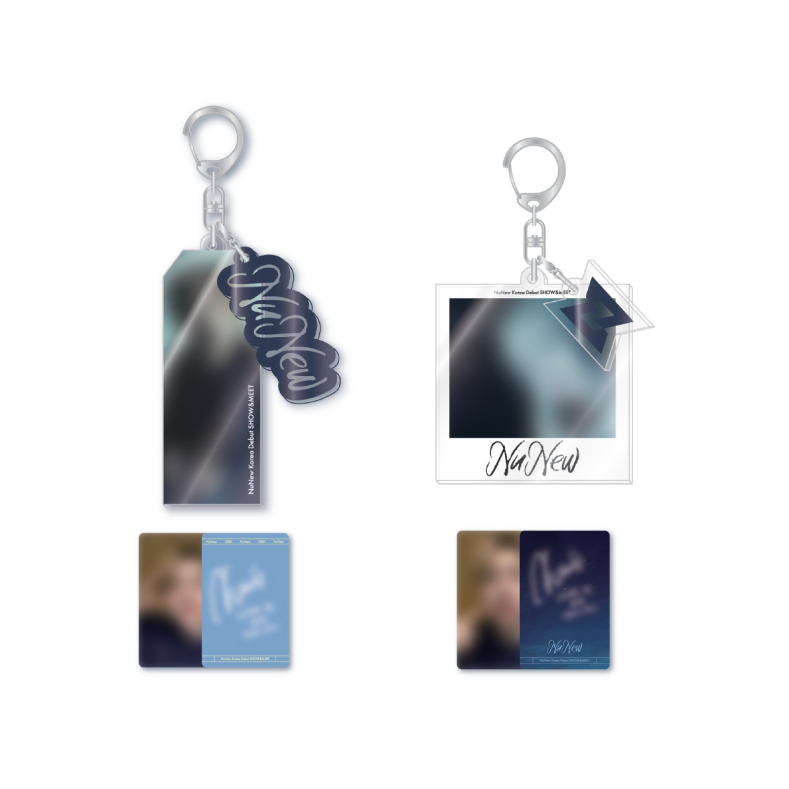 [PRE-ORDER] 2025 NuNew Korea Debut SHOW&MEET OFFICIAL MD - 04 ACRYLIC KEYRING