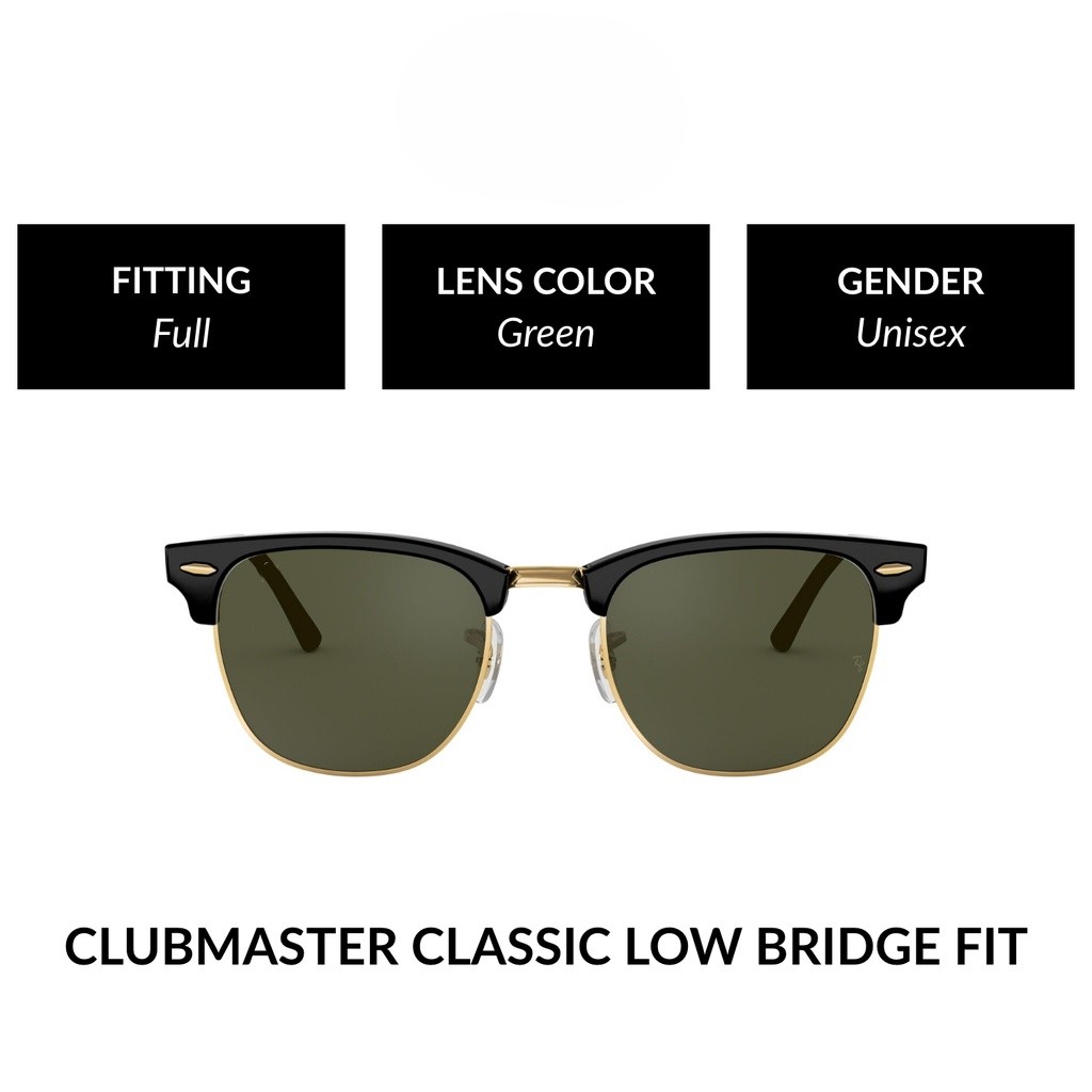 Ray-ban Rb3016f W0365 แว่นกันแดดคลาสสิกสําหรับผู้ชาย Uv400 ป้องกัน