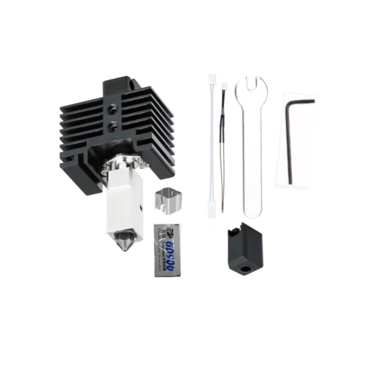 ชุดอัปเกรด Hotend Kit หัวฉีด Hardened Steel บล็อกฮีตเตอร์ อะไหล่เครื่องพิมพ์ 3 มิติ สําหรับ Bambu Lab X1 X1C