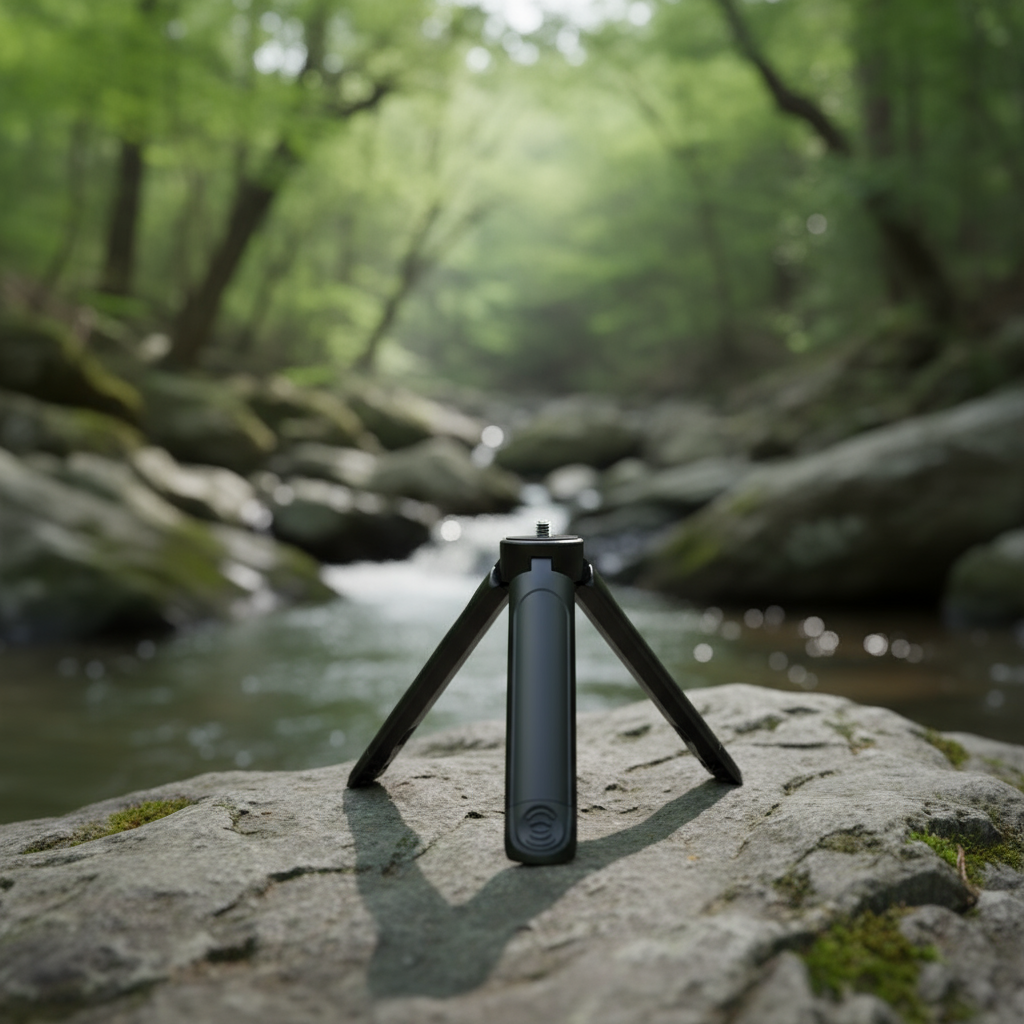 ขาตั้งกล้อง Flymile แบบปรับได้สําหรับกล้อง GOPRO/Insta360 X5 และสมาร์ทโฟน พร้อมสกรูขนาด 1/4 นิ้ว