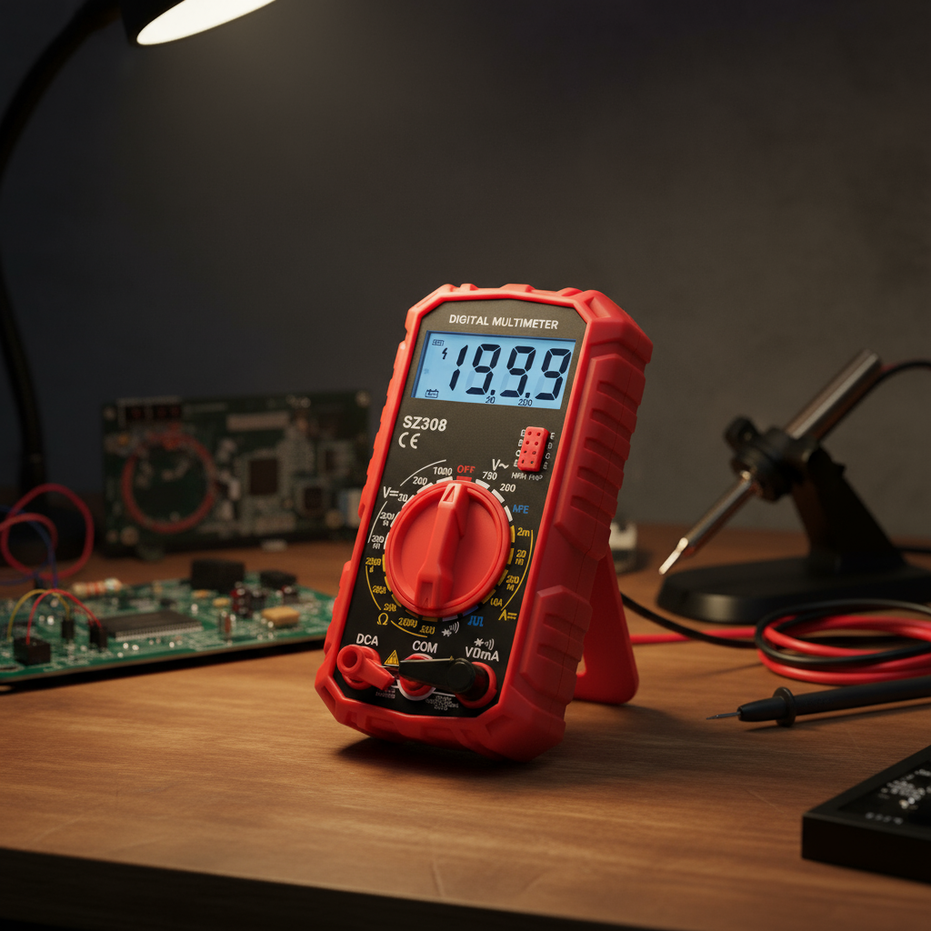 ANENG SZ308 มัลติมิเตอร์ดิจิทัลแบบ 1999 นับ AC DC มัลติฟังก์ชันความแม่นยําสูงสําหรับทดสอบแรงดันไฟฟ้า