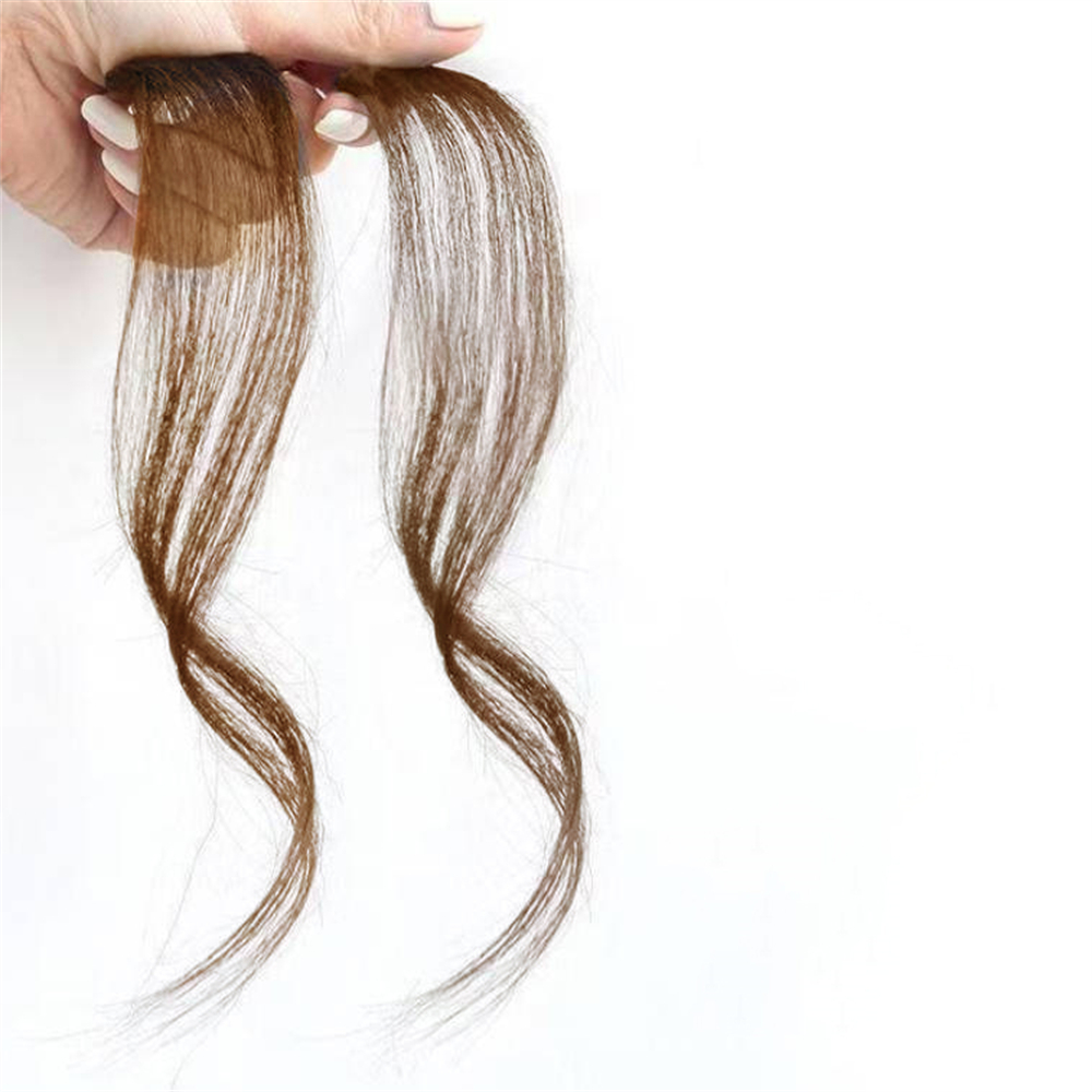 1 คู่/เซ็ต วิกผมหน้าม้าข้างจําลองน่ารักหวาน ผู้หญิงแฟชั่น กิ๊บติดผมเสริมผมไร้รอยต่อมองไม่เห็น - รูปที่ 6