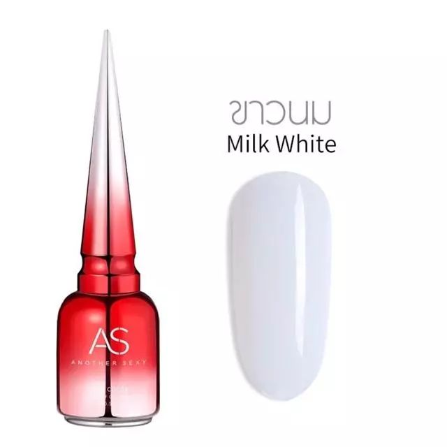 สีเจล As 15ml. ฝาแหลม สีเจลคุณภาพสูง สำหรับทำเล็บมือและเล็บเท้า