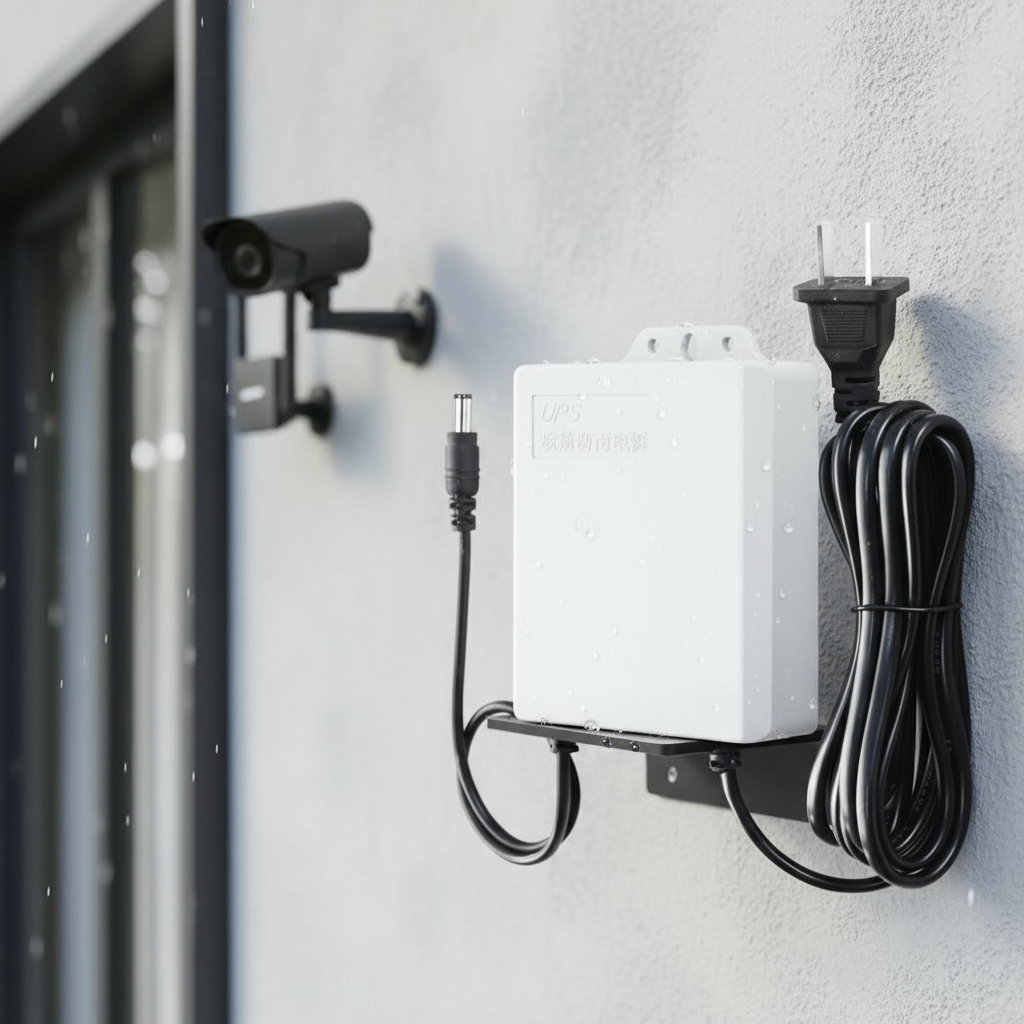 แบตเตอรี่สํารอง Mini UPS 5400mAh 12V 1.5A สําหรับกล้อง WiFi, แหล่งจ่ายไฟ AC เป็น DC