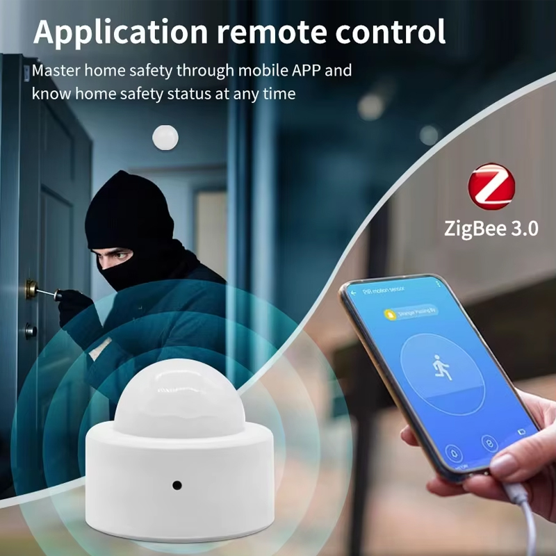 ZigBee PIR Motion Sensor Tuya 1/2/3 ชิ้นเครื่องตรวจจับมนุษย์สัญญาณเตือนภัยความปลอดภัยไร้สาย