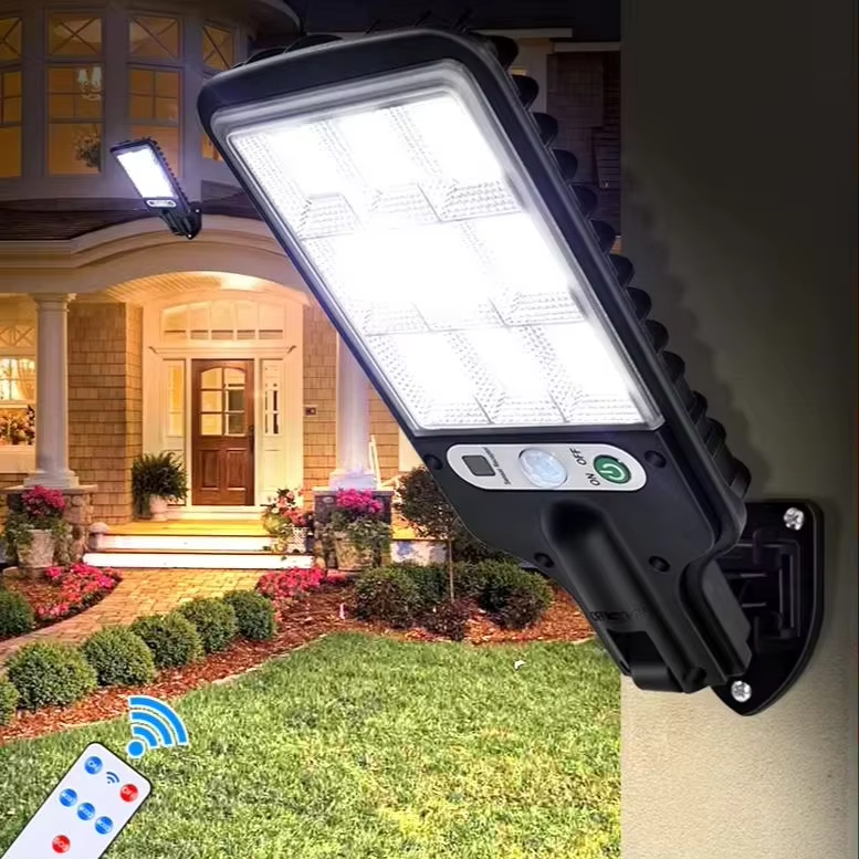 SOLAR SLT27 240W – รีโมท – IP65 – 12Hrs – 72 LED – 10/15AH – 40/50m2