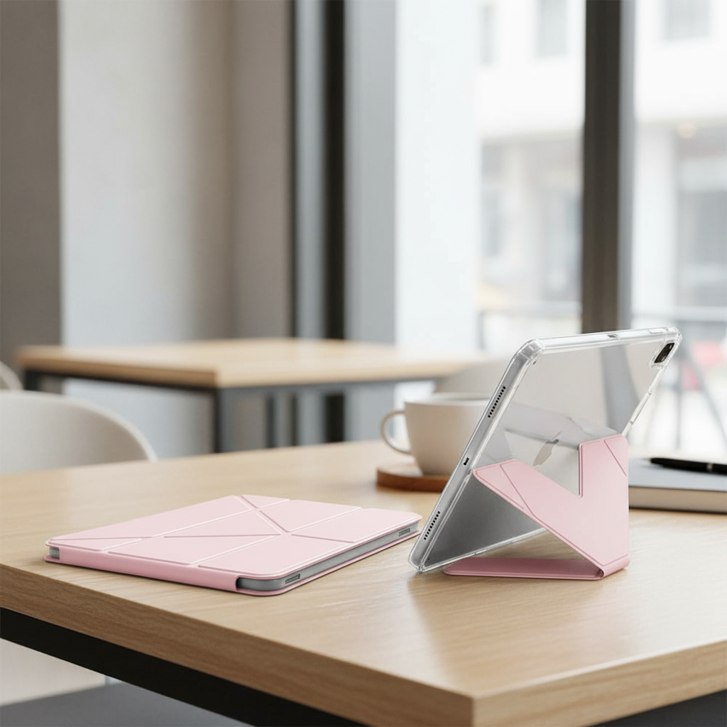 เคสแม่เหล็กอะคริลิค HD แบบพับตัว Y สําหรับ IPAD 10.2 10.5 POL รุ่นที่ 10 A16 7 8 9 AIR 3 พร้อมที่ใส่