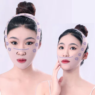 V Face Lifting Mask Bandage – สายรัดกระชับสัดส่วนสําหรับ Double Chin Reduction & Firming