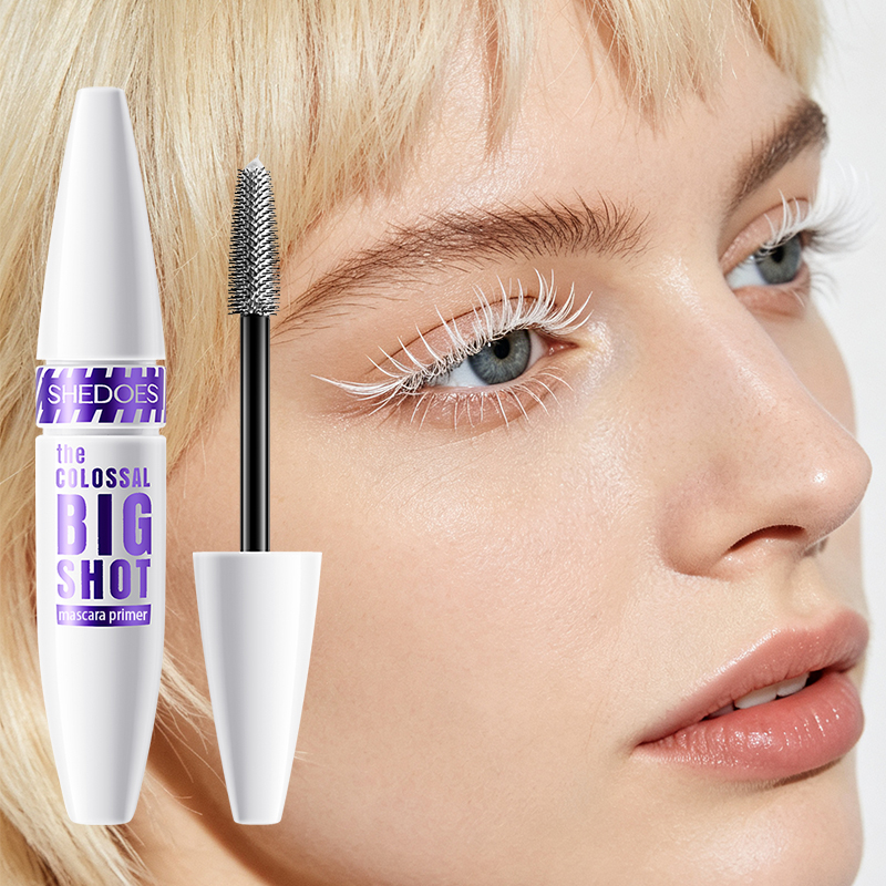 1PCS-SHEDOES MASCARA,White,Waterproof & Smudge-proof,Vlumizing,Lengening