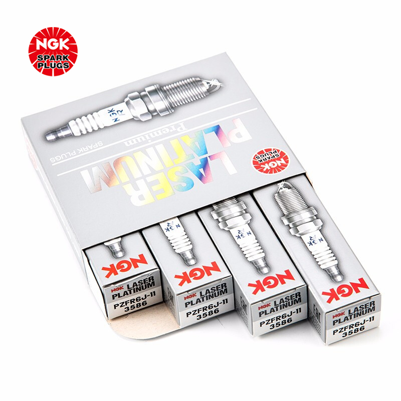 Ngk Pzfr6j-11 3586 Platinum Spark Plug Fast จุดระเบิด Anti-paste Long Life สําหรับเบนซิน