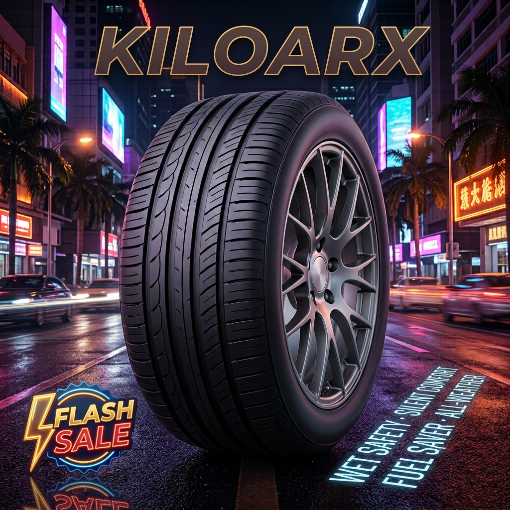 Kiloarx 205/60r16 1 ชิ้น Anti-เจาะยางปลอก Core Tough Tread Compound ทนต่อการสึกหรอ
