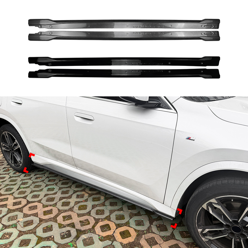 สําหรับ Bmw X1 Ix1 U11 M Sport 2023 + กระโปรงด้านข้าง Air Diffuser สปอยเลอร์ริมฝีปาก