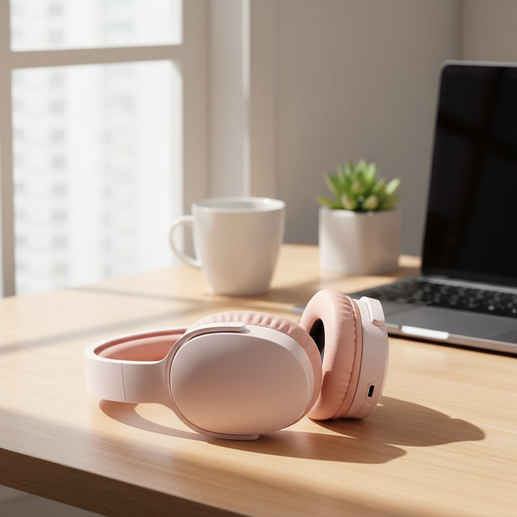 หูฟังบลูทูธไร้สาย P2961 ตัดเสียงรบกวน พับเก็บได้ พร้อมไมโครโฟน สําหรับเล่นเกมและฟังเพลง