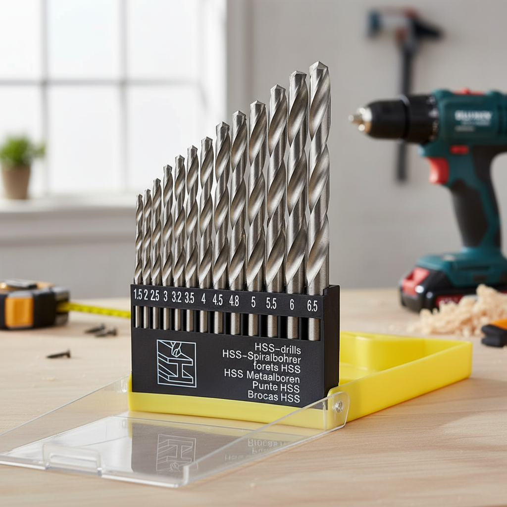 ดอกสว่านเหล็กความเร็วสูงโคบอลต์ M42 เมตริก 5% ดอกสว่านเกลียวโคบอลต์ 1.5มม.-6.5มม. 13ชิ้น สําหรับโลหะ