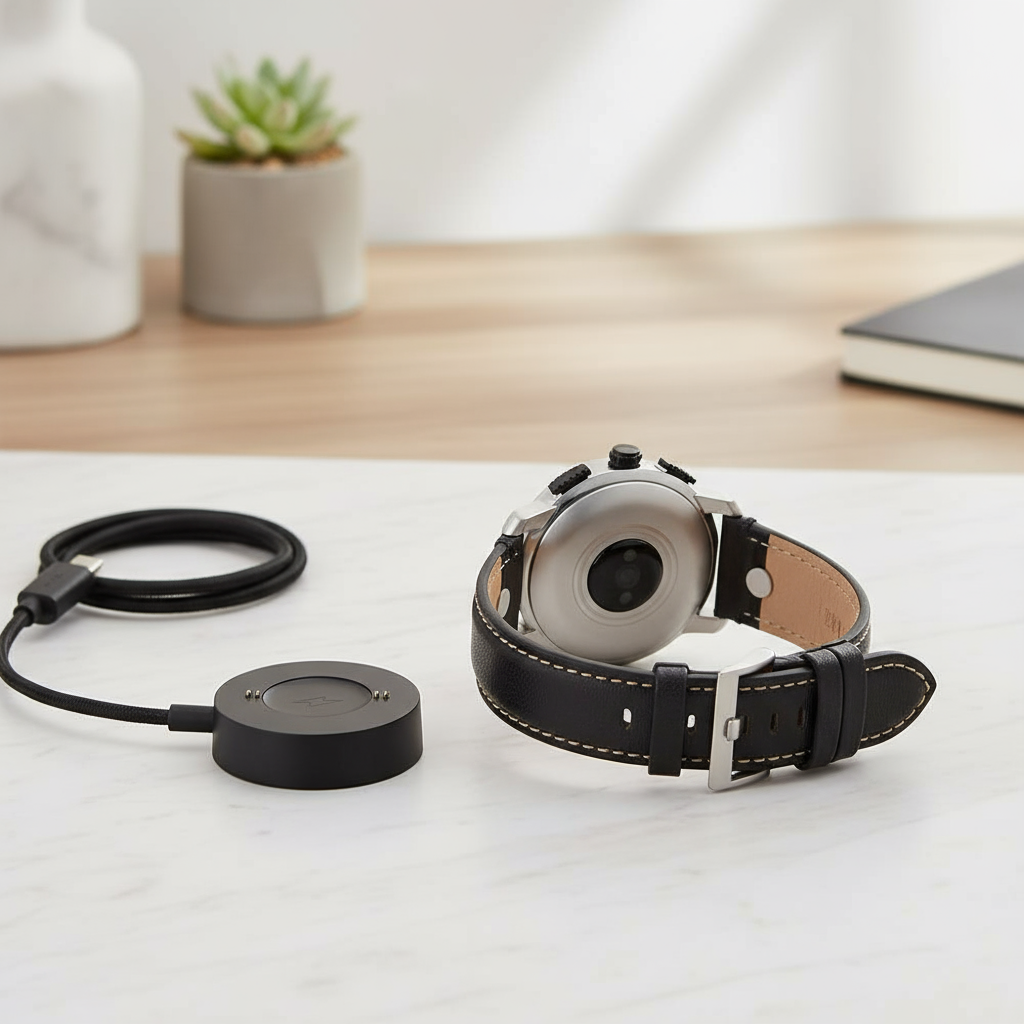 สายชาร์จ USB 1M สําหรับ Fossil Gen 6/Fossil Gen 5/Fossil Gen SE/Fossil Gen 4/Fossil Sport แท่นชาร์จ 