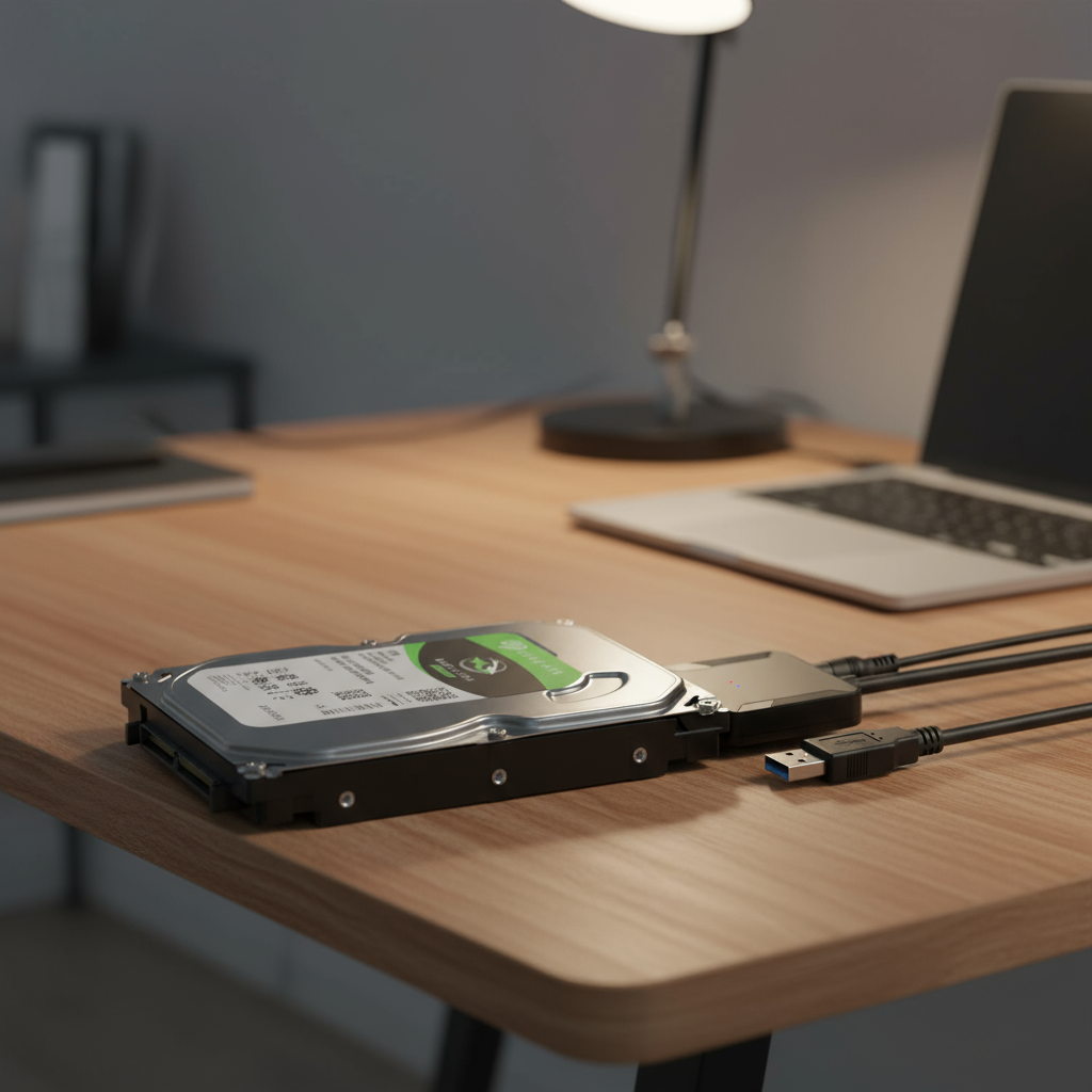 สายแปลง USB 3.0 เป็น SATA สําหรับ HDD SSD ขนาด 2.5/3.5 นิ้ว รองรับ UASP พร้อมไฟ 12V