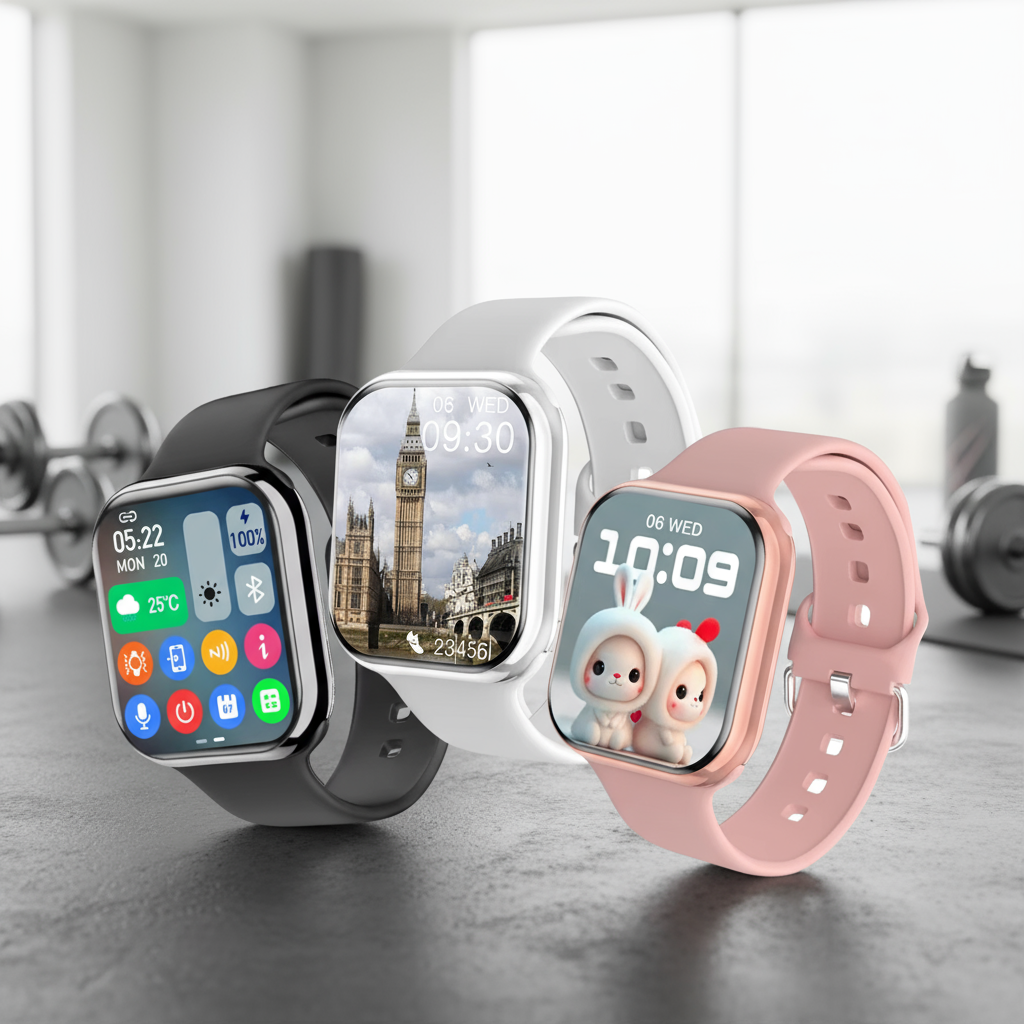 นาฬิกาอัจฉริยะ LAXASFIT Smart Watch 9 Max ขนาด 2.01 นิ้ว พร้อมระบบติดตามอัตราการเต้นของหัวใจ โหมดกีฬ