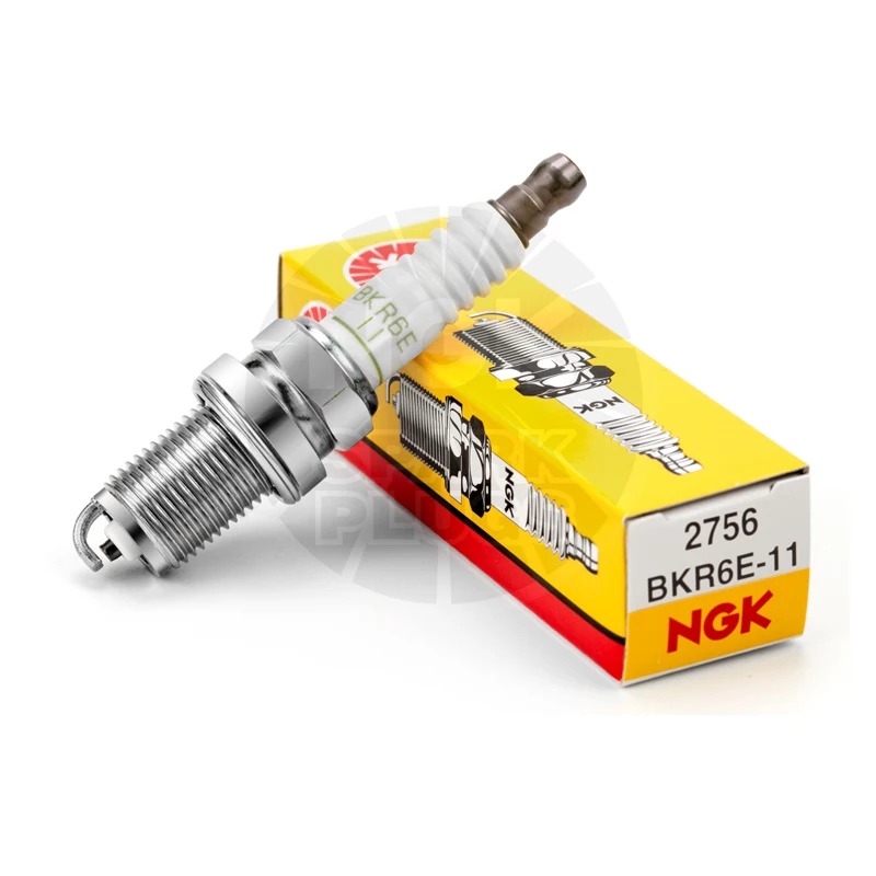 หัวเทียนประสิทธิภาพสูง NGK BKR6E-11 2756 หัวเทียนตัวต้านทานหัวเล็กสําหรับ Nissan maxima, Honda FIT CITY Chev ฯลฯ