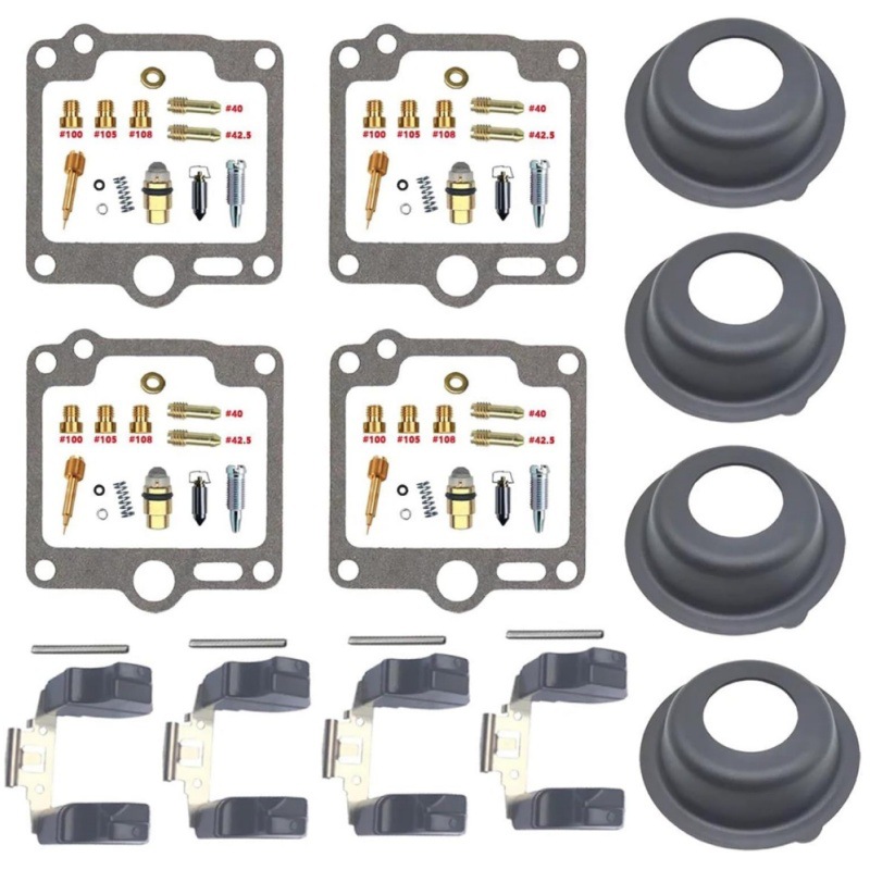 Yamaha Xj900 Xj900f 1986-1992 คาร์บูเรเตอร์รถจักรยานยนต์ซ่อม Rebuild Overhaul Kit