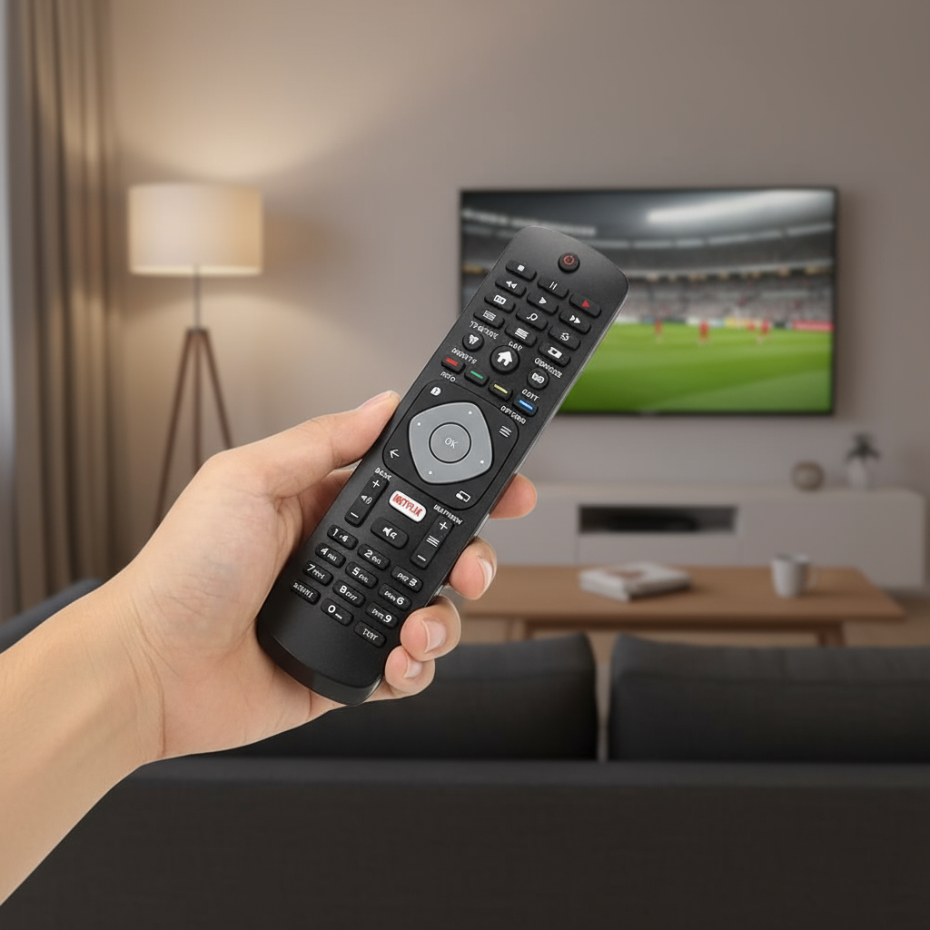 รีโมทคอนโทรลสากลสําหรับทีวี LCD อัจฉริยะ Philips ทุกรุ่น, Netflix, EN2BD27H