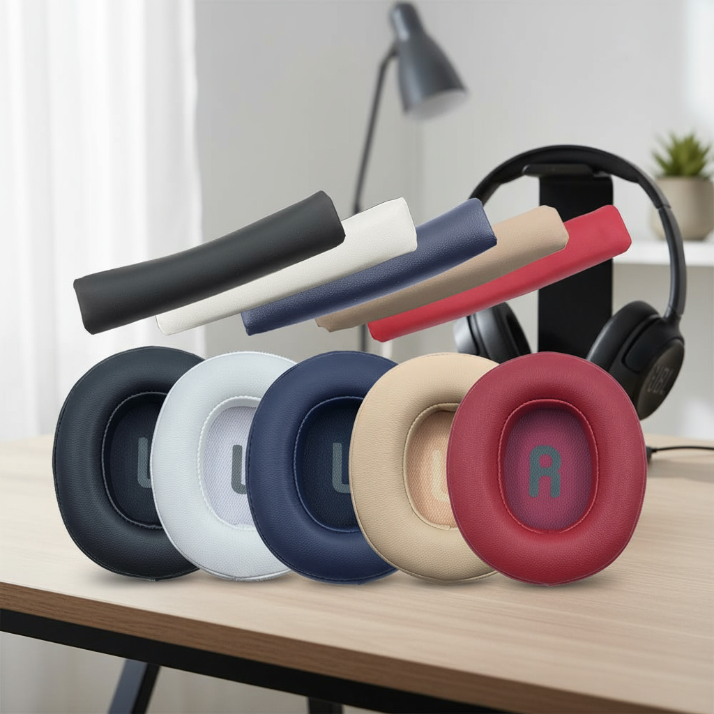 แผ่นรองหูฟังสํารองสําหรับหูฟัง JBL Tune 700BT, 710, 720, 750BT, 760BTNC